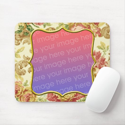 Springtime Wedding Mouse Pad Mousepad (Mit Mouse)