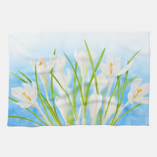 Springtime (weiße Kreuze) Handtuch (Horizontal)