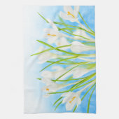 Springtime (weiße Kreuze) Handtuch (Vertikal)