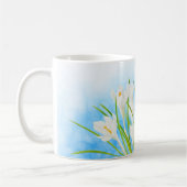 Springtime (weiße Kreuze) Kaffeetasse (Links)