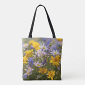 Springtime-Wildblumen Tasche (Rückseite)