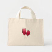 Springtulips Mini Stoffbeutel (Vorne)