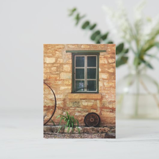 Springvale-Fenster Postkarte (Stehend Vorderseite)