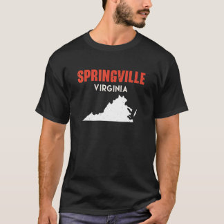 Springville Virginia USA Staat America Travel Virg T-Shirt