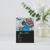 SPRINGVÖGEL / SCHÖNHEIT SCHÖNE KOSTENENTWICKLUNG VISITENKARTE (Stehend Vorderseite)