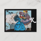 SPRINGVÖGEL / SCHÖNHEIT SCHÖNE KOSTENENTWICKLUNG VISITENKARTE (Rückseite)