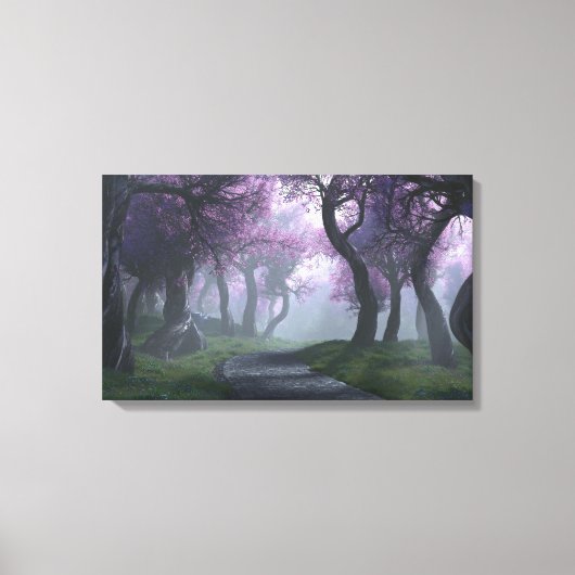 Springwalk Canvas Print Leinwanddruck (Vorderseite)
