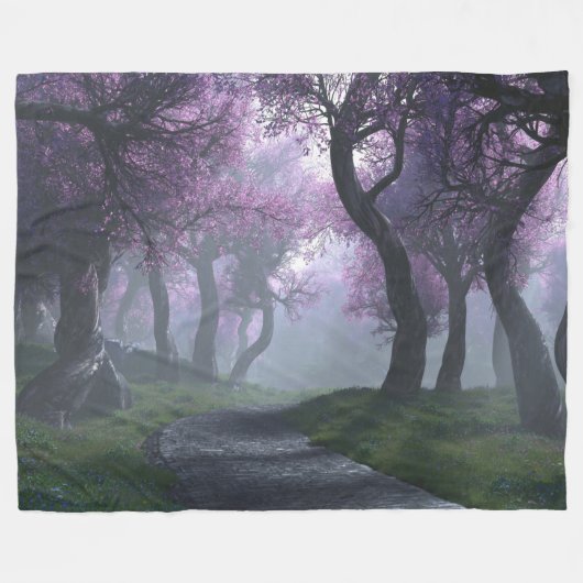 Springwalk Fleece Blanket (Vorderseite (Horizontal))