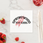 Springwood High School Serviette (Beispiel)