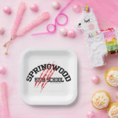 Springwood Highschool Pappteller (Party)