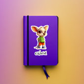 Springy Roo Personalisiert Vinyl Sticker