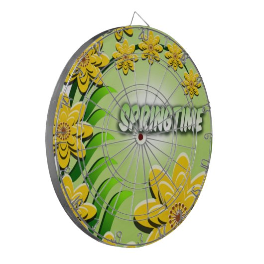 SPRINGZEIT DARTSCHEIBE (Vorderseite Links)