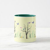 Springzeit Tasse (Zentrum)