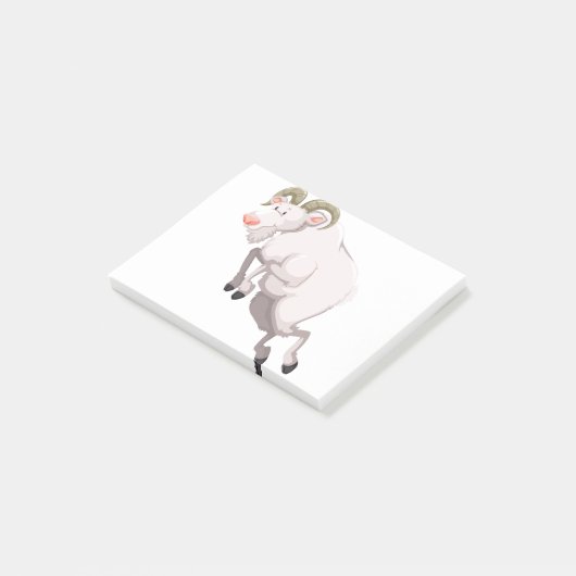 Springziege Post-it Klebezettel (angewinkelt)