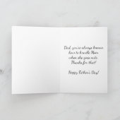 Sprinkbälle spenden Vater Karte (Innenseite)