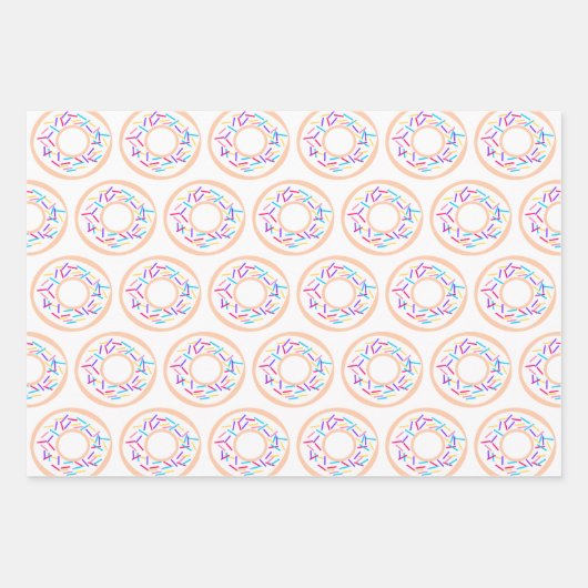 Sprinkende Geschenkpapier Set (Vorderseite 3)