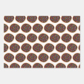 Sprinkende Geschenkpapier Set (Vorderseite 2)