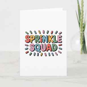 Sprinkkplatz Baby Sprinkle Karte