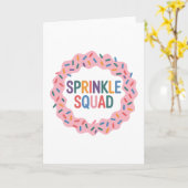 Sprinkkplatz | Baby Sprinkle Karte (Gelbe Blume)