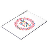 Sprinkkplatz | Baby Sprinkle Notizblock (Linke Seite)