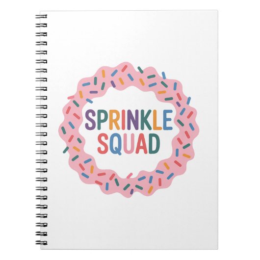 Sprinkkplatz | Baby Sprinkle Notizblock (Vorderseite)