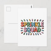 Sprinkkplatz | Baby Sprinkle Postkarte (Vorne/Hinten)