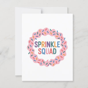 Sprinkkplatz Baby Sprinkle Postkarte