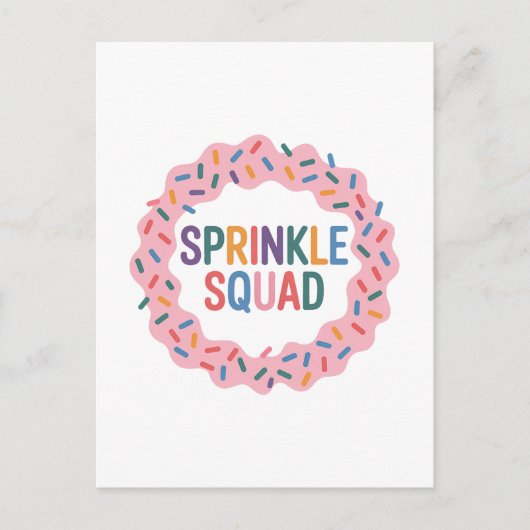Sprinkkplatz | Baby Sprinkle Postkarte (Vorderseite)