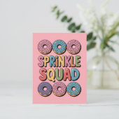 Sprinkkplatz | Baby Sprinkle Postkarte (Stehend Vorderseite)