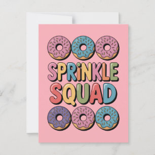 Sprinkkplatz   Baby Sprinkle Postkarte
