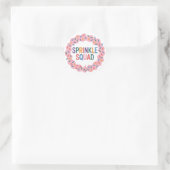 Sprinkkplatz | Baby Sprinkle Runder Aufkleber (Tasche)