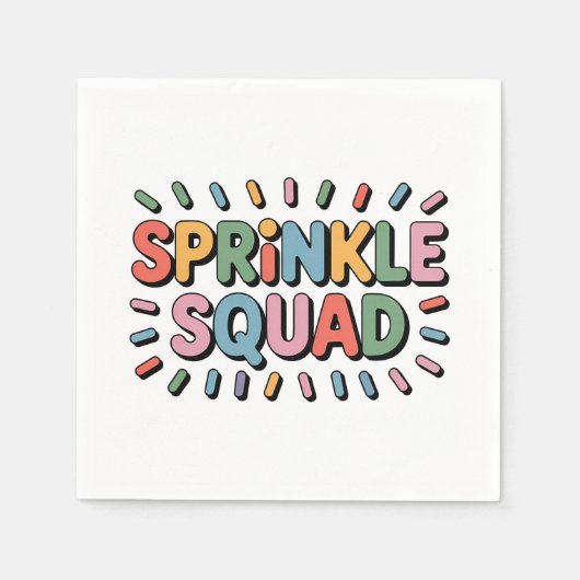 Sprinkkplatz | Baby Sprinkle Serviette (Vorderseite)