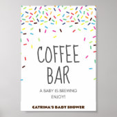 Sprinkle Baby Dusche Party Zeichen Poster (Vorne)