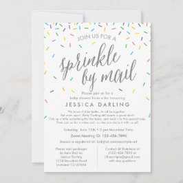 Sprinkle by Mail Baby Dusche Einladung