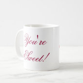 Sprinkle Cupcake Kaffeetasse (Vorderseite Links)