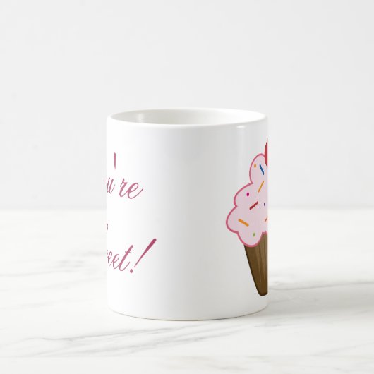 Sprinkle Cupcake Kaffeetasse (Mittel)