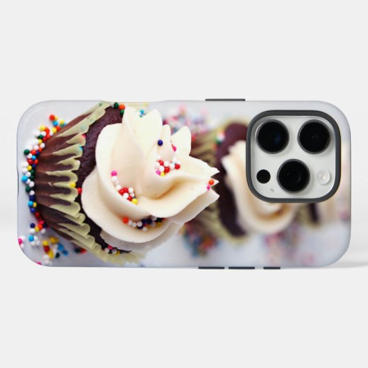 Sprinkle Cupcakes Case-Mate iPhone Hülle (Rückseite (Horizontal))