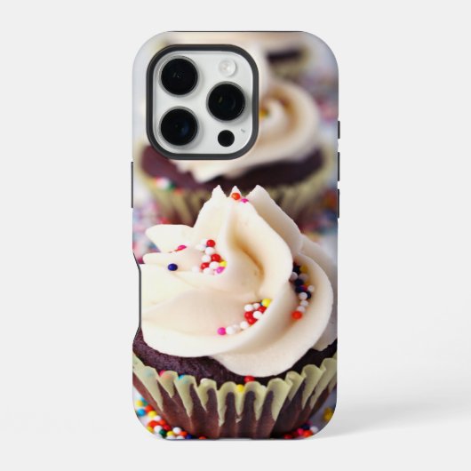 Sprinkle Cupcakes iPhone Hülle (Rückseite)