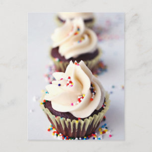 Sprinkle Cupcakes Postkarte