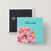 Sprinkle Donut Button (Vorne & Hinten)