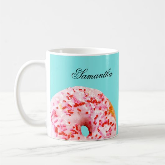 Sprinkle Donut Kaffeetasse (Links)