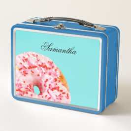 Sprinkle Donut Metall Brotdose