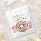 Sprinkle Donut | Niedlich Pink Girls Babydusche Geschenktütchen (Ausgeschnitten)