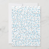 Sprinkle Donut Party Einladung zum Geburtstag (Rückseite)