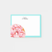 Sprinkle Donut Post-it Klebezettel (Vorderseite)