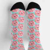 Sprinkle Donut Socken (Oben)