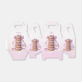 Sprinkle Donuts Pink Ribbon Gevor Box Geschenkschachtel (Ungefaltet)
