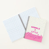 Sprinkle ein kleines Magic-Notebook Notizblock (Innenseite)