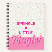 Sprinkle ein kleines Magic-Notebook Notizblock (Vorderseite)