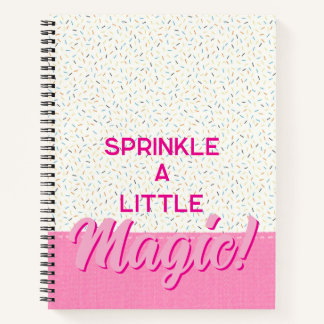 Sprinkle ein kleines Magic-Notebook Notizblock